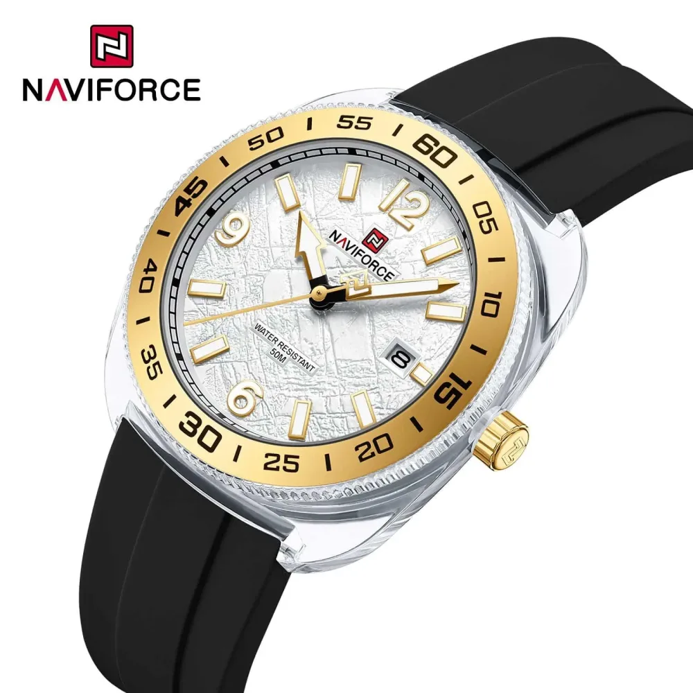 Naviforce NF-7132 Textured Dial Sport Watch