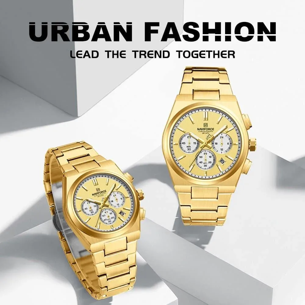 Naviforce NF8048 Bond Chrono For Couples