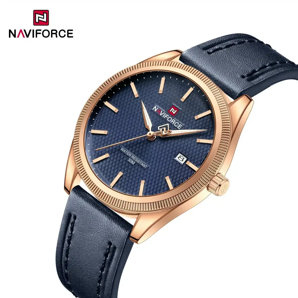 Naviforce NF9276L Formal Leather Watch