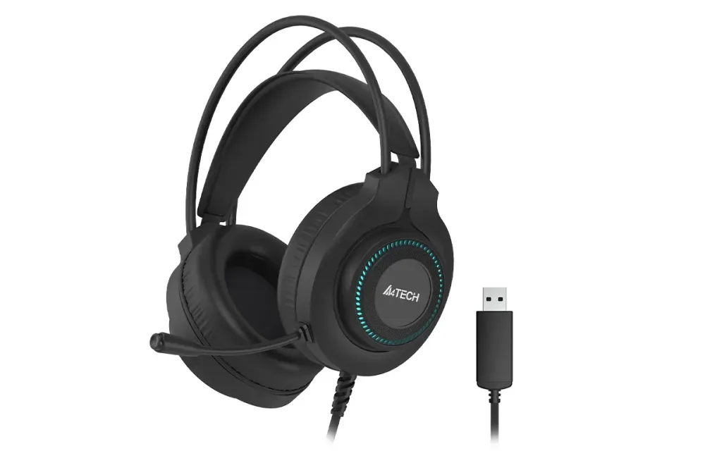 Neon Illuminated USB Stereo Headset( FH320U )