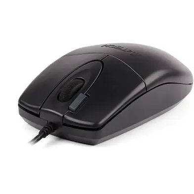 A4TECH OP-620D Wired Mouse - Black