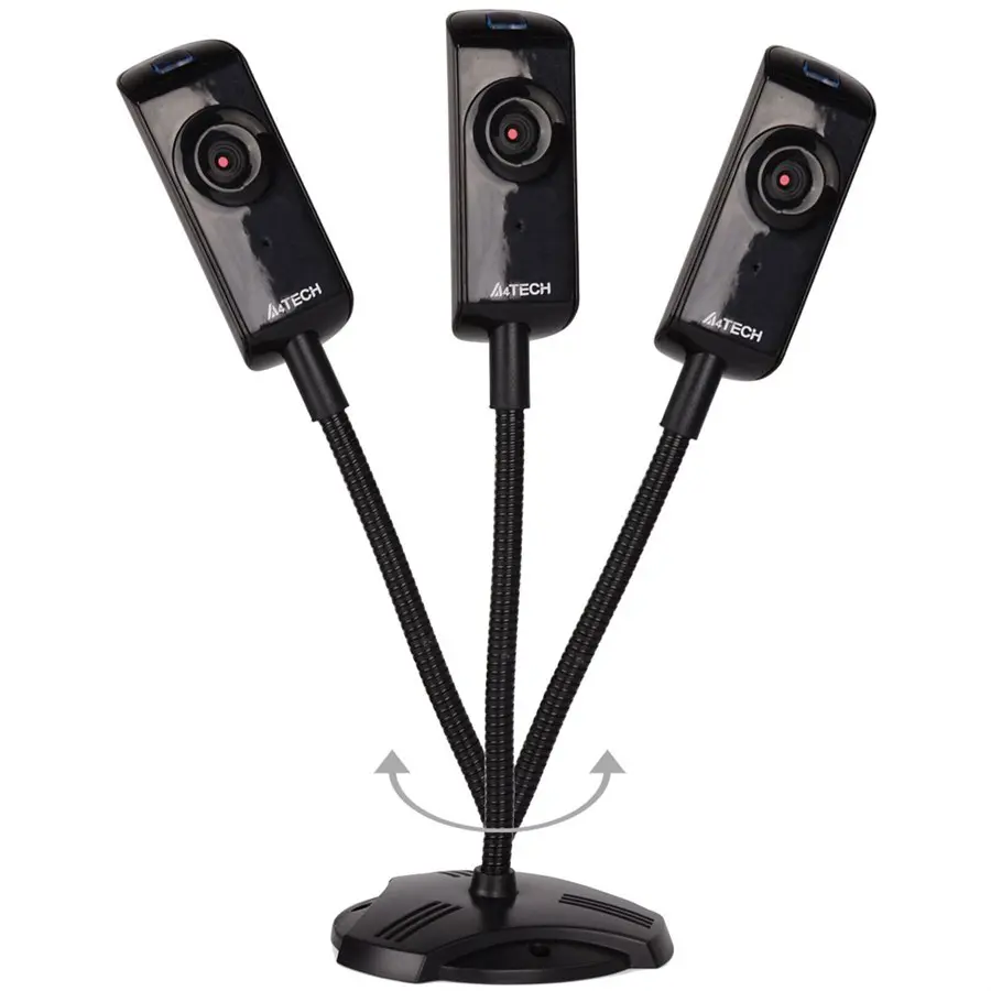A4TECH PK-810G Anti-glare Webcam 480p Built-in Microphone Black