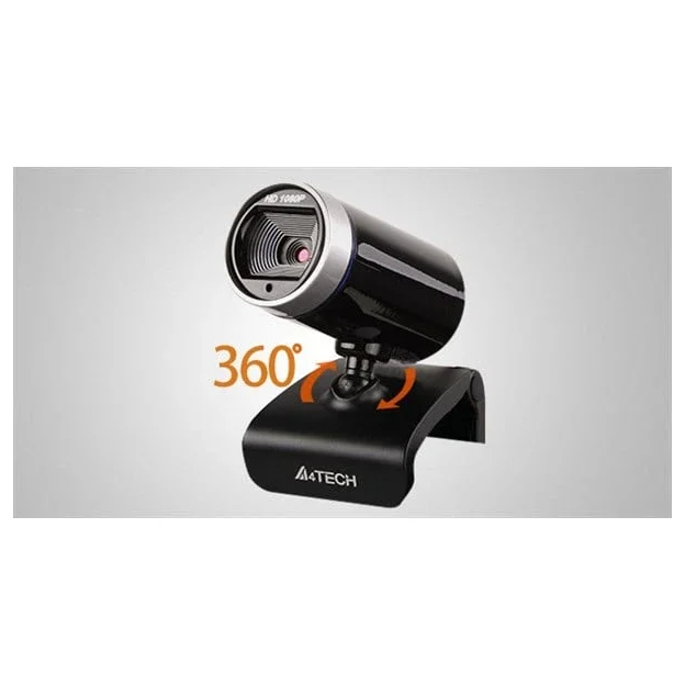 A4TECH PK-910H 1080p Full-HD WebCam | Digital Mic, Black