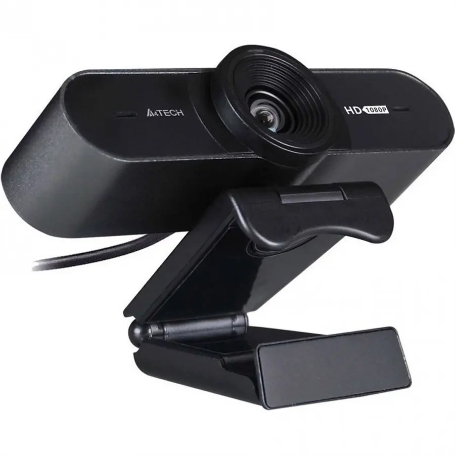 A4TECH PK-980HA Full HD 1080P Auto Focus Webcam | Wide 90° Viewing Angle, Superior Low-light Performance