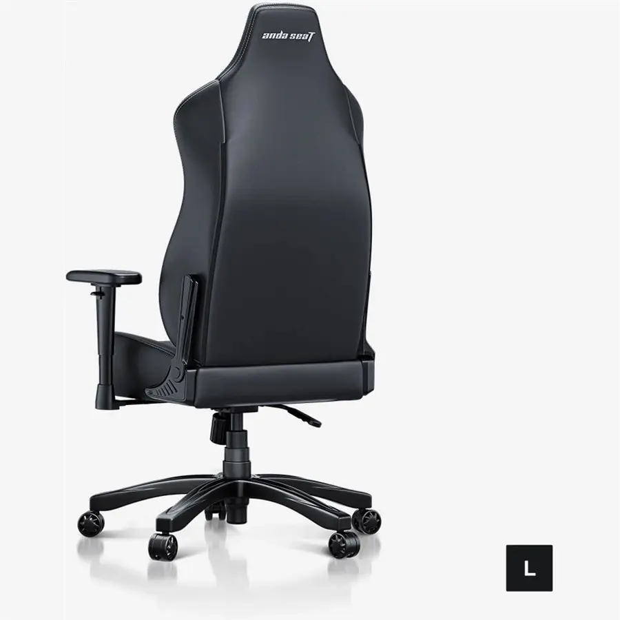 Anda Seat NOVIS Large Gaming Chair | Elegant Black, AD23-L-01-B-PV, Large, Premium PVC Leather, Free Shipping