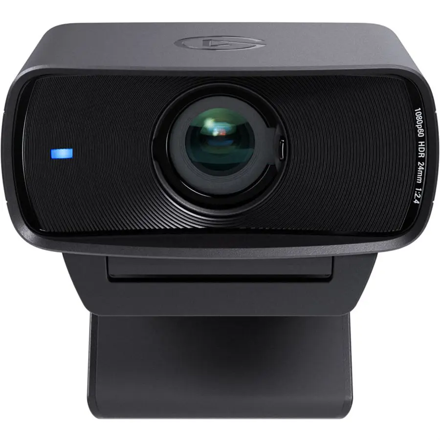 Elgato Facecam MK.2 Webcam | 1080p60, Fixed Focus, 84 Degree FOV, USB-C, HDR, Uncompressed Video, Low Latency, Sony Starvis Cmos Sensor, Black