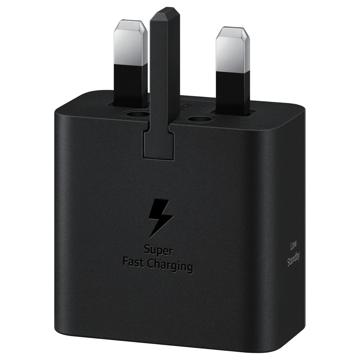 Samsung 25W Power Adapter | Up To 25W Super Fast Charging, USB Type-C, EP-T2510NBEGAE, Black