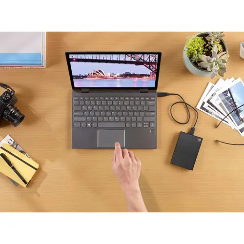 Seagate One Touch 5TB External Hard Drive | STKZ5000400 Black - With Password