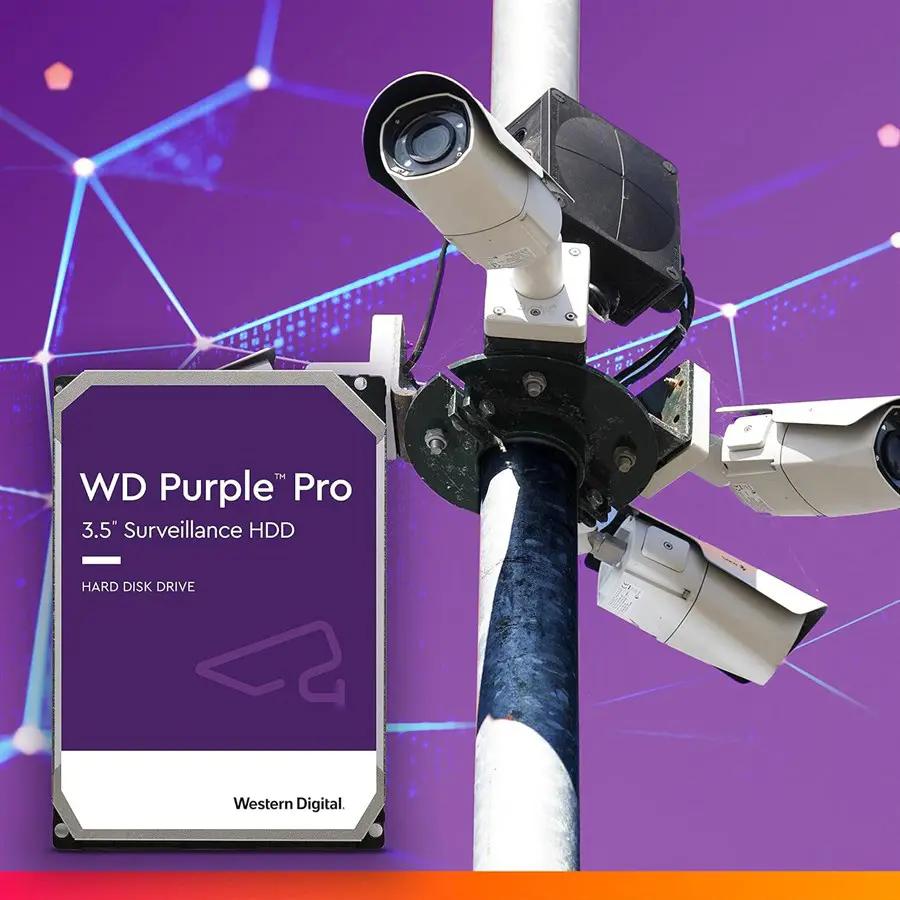 WD Purple Pro 10TB Surveillance Hard Drive HDD | Internal SATA, 256 MB Cache
