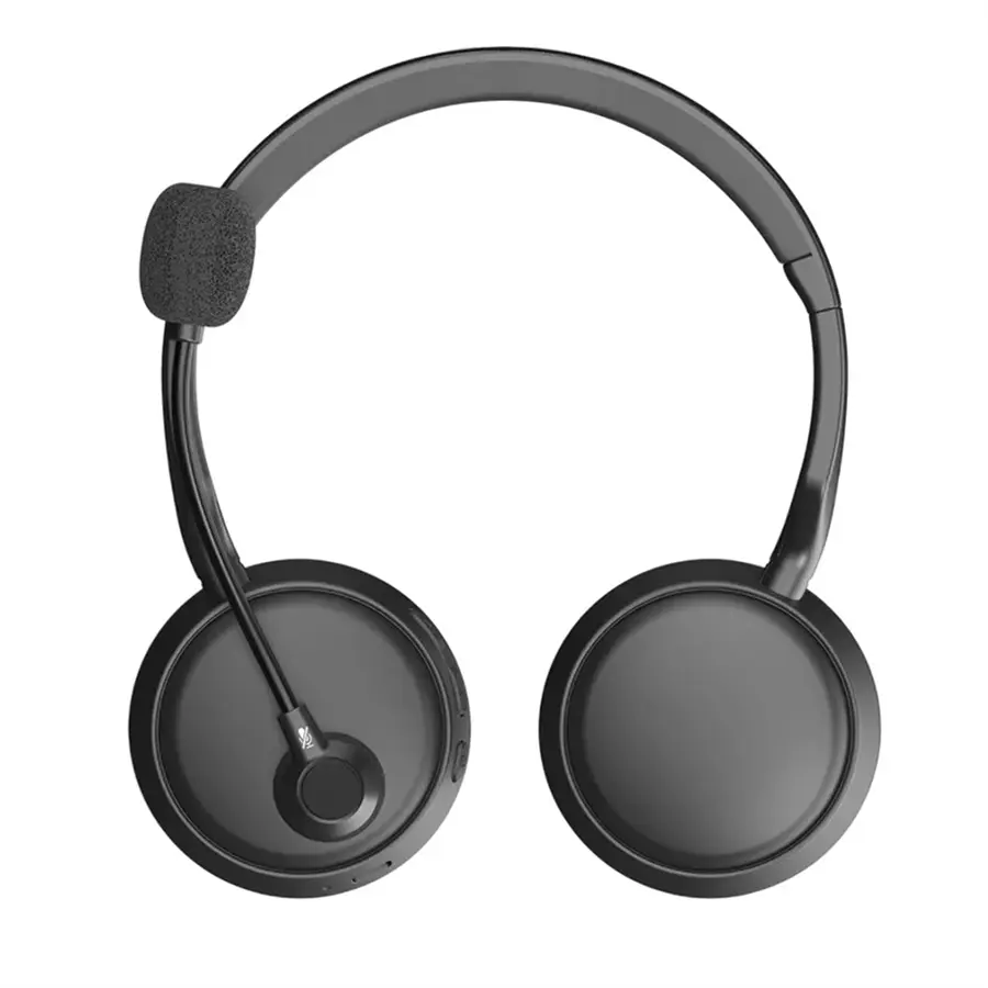 A4TECH BH230 Wireless Headset | Bluetooth 5.3, Noise-Cancelling Mic, 40mm Speaker Unit, 90 Degree Flat Foldable, Black - Image 5