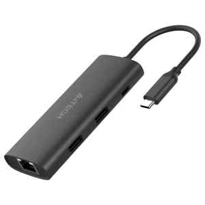 A4TECH DST-80C 8-in-1 Docking Station | Type-C, 8 Ports, USB 3.0 5120Mbps, 4K@30Hz HDMI