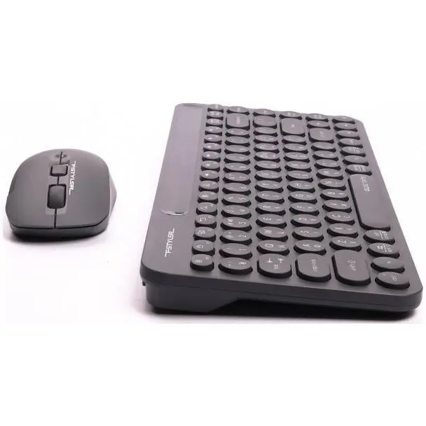 A4TECH FG3200 Air2 Wireless Combo Desktop Set | QuietKey Keyboard & Air Mouse, Grey - Image 3