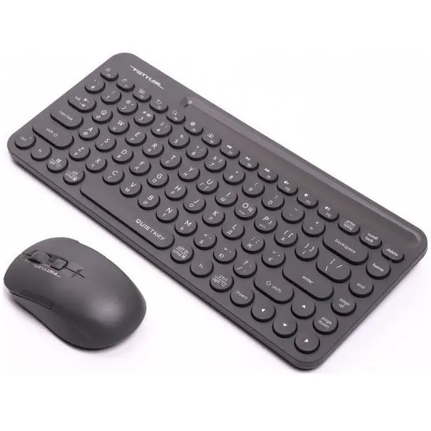 A4TECH FG3200 Air2 Wireless Combo Desktop Set | QuietKey Keyboard & Air Mouse, Grey - Image 5