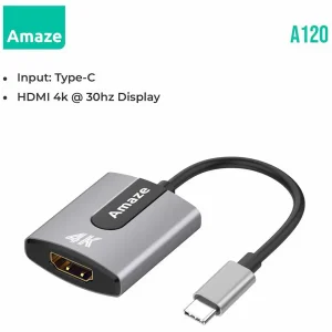 Amaze Type C TO HDMI 4K Adapter | A120