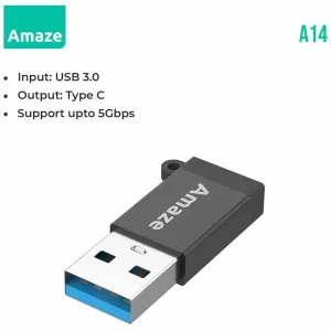 Amaze USB 3.0 To Type C Female Adapter | A14