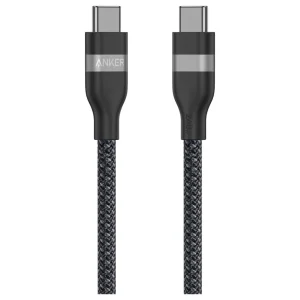 Anker USB-C to USB-C Cable | 240W, 0.9m, 3ft, A82E2H11, Black
