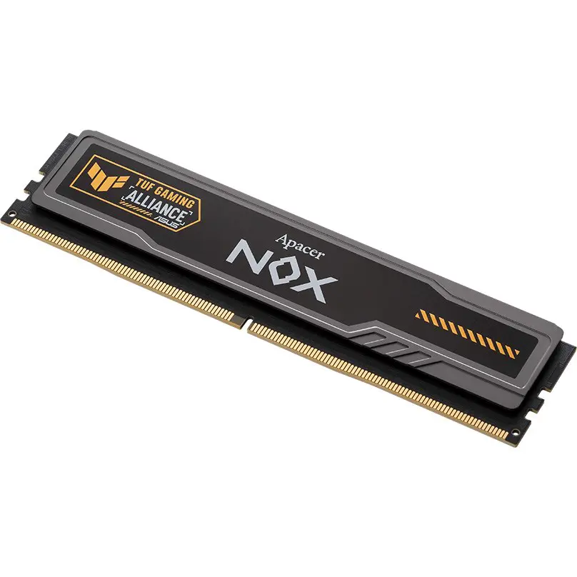 Apacer NOX TUF Gaming Alliance DDR5 Desktop Memory Module | 16GBx1, 5200MHz, CL40-40-40-80, 1.25V, AH5U16G52C522UTAA-1, Black - Image 3