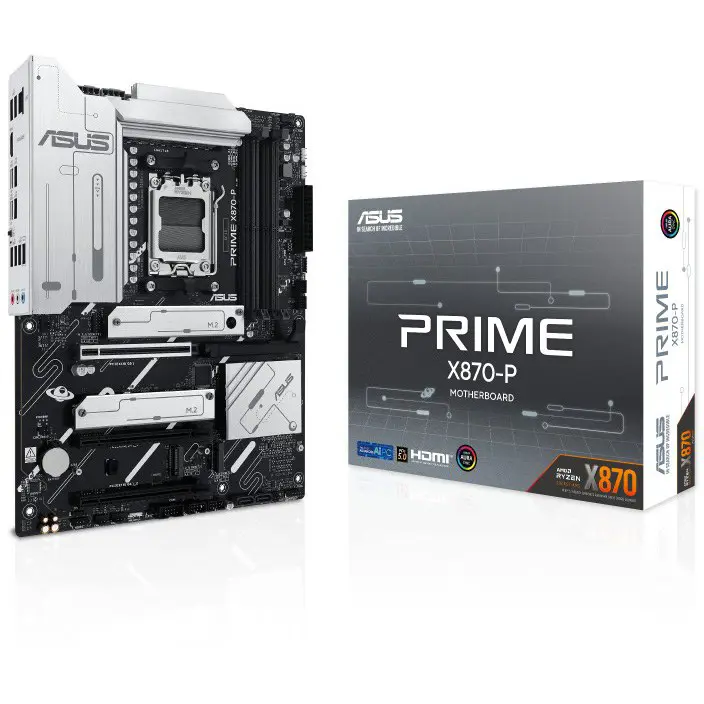 ASUS Prime X870-P Motherboard | AM5 Socket, ATX, DDR5, 256GB Max, 8000+MT/s OC - Image 3