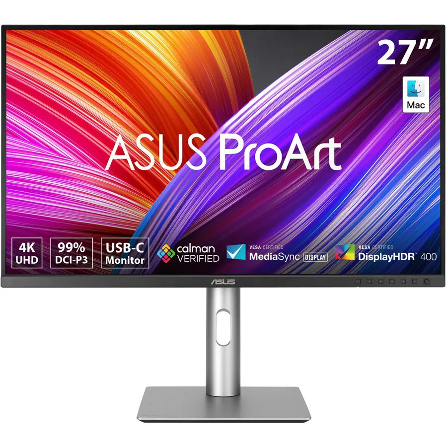 ASUS ProArt Display PA279CRV Professional Monitor - 27" 4K UHD IPS | 99% DCI-P3, 99% Adobe RGB, Calman Verified, HDR 400, USB-C PD 96W, Ergonomic Stand (Open Box, Used, A+ Condition)
