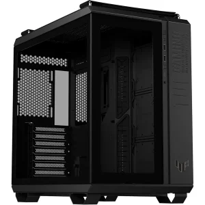 Asus TUF Gaming GT502 ATX Gaming Case | Black, Dual Chamber Chassis