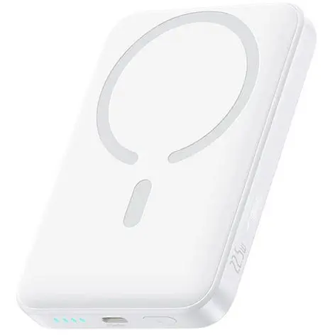 Baseus EnerFill FM11 Ultra-Mini Magnetic Power Bank 10000mAh 22.5W - White