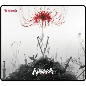 Bloody BP-45 Gaming Mousepad - Naraka | Smooth Surface, Durable Stitched Edges, Non-Slip Design, Easy Clean