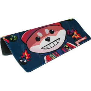 Bloody BP-45 Gaming Mousepad | Smooth Surface, Durable Stitched Edges, Non-Slip Design, 450x400x5mm, Proxy Boom Ink