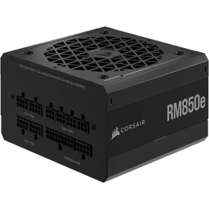 CORSAIR RM850e Fully Modular ATX Power Supply | 850W, ATX 3.1, PCIe 5.1, Cybenetics Gold, Black