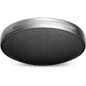Harman Kardon Onyx Studio 9 Portable Bluetooth Speaker | Rechargeable Built-In Battery, Self-Tuning, Multi-Speaker Connection, Black