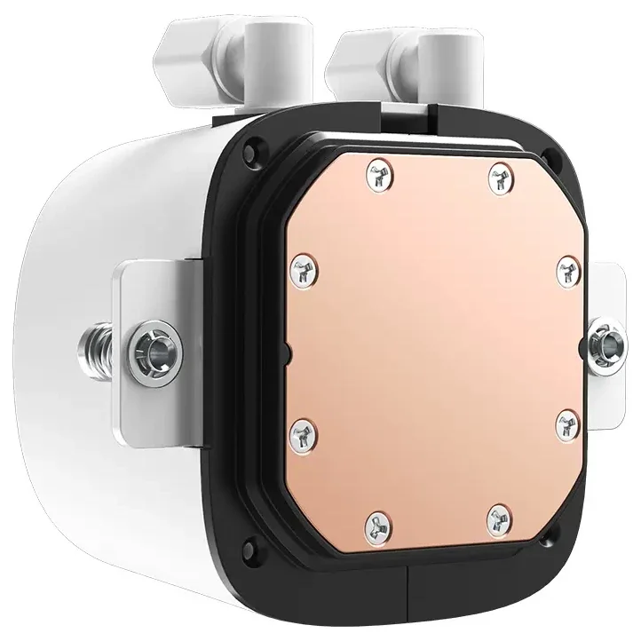 ID-Cooling FX360 LCD ARGB AIO 360mm Liquid CPU Cooler | 1.48" LCD Display, ARGB, White - Image 6