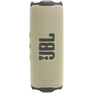 JBL Flip 7 Portable Bluetooth Speaker Sand JBLFLIP7SAND | AI Sound Boost, 25W Woofer, 10W Tweeter, Up To 16 Hours Playtime, Auracast Multi-Speaker