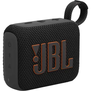 JBL GO 4 Ultra-Portable | Waterproof and Dustproof Bluetooth Speaker, Black 050036399340