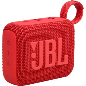 JBL GO 4 Ultra-Portable | Waterproof and Dustproof Bluetooth Speaker, Red JBLGO4RED