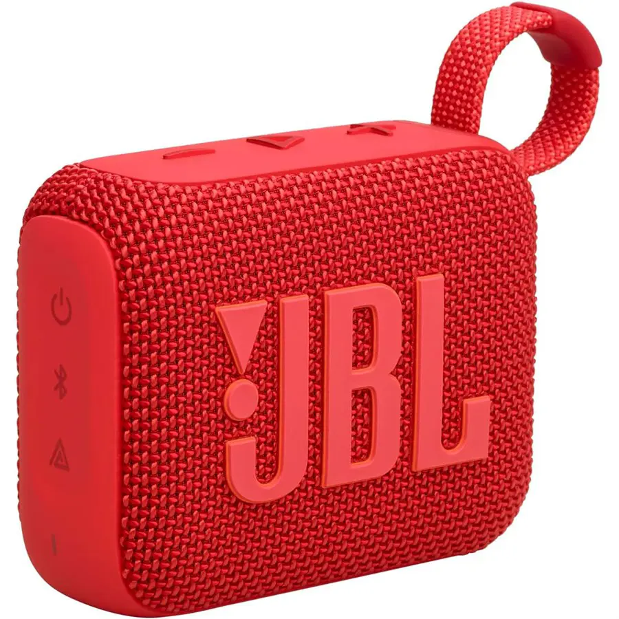 JBL GO 4 Ultra-Portable | Waterproof and Dustproof Bluetooth Speaker, Red JBLGO4RED