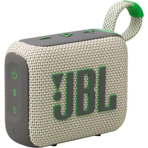 JBL GO 4 Ultra-Portable | Waterproof and Dustproof Bluetooth Speaker, Sand JBLGO4SAND