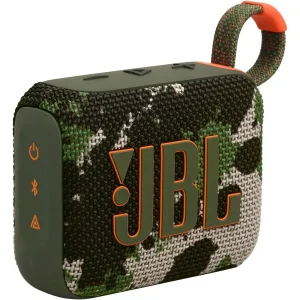 JBL GO 4 Ultra-Portable | Waterproof and Dustproof Bluetooth Speaker, Squad JBLGO4SQUAD