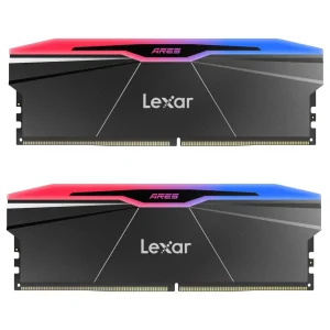 Lexar ARES Gen2 RGB DDR5 RAM | 32GB 2x16GB, 8000MT/s, Intel XMP 3.0, CL38-48-48-100, 1.45V, LD5U16G80C38BR-RGD