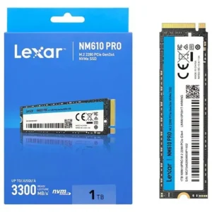 Lexar NM610PRO M.2 2280 PCIe Gen3x4 NVMe SSD 1TB | Up To 3300MB/s Read