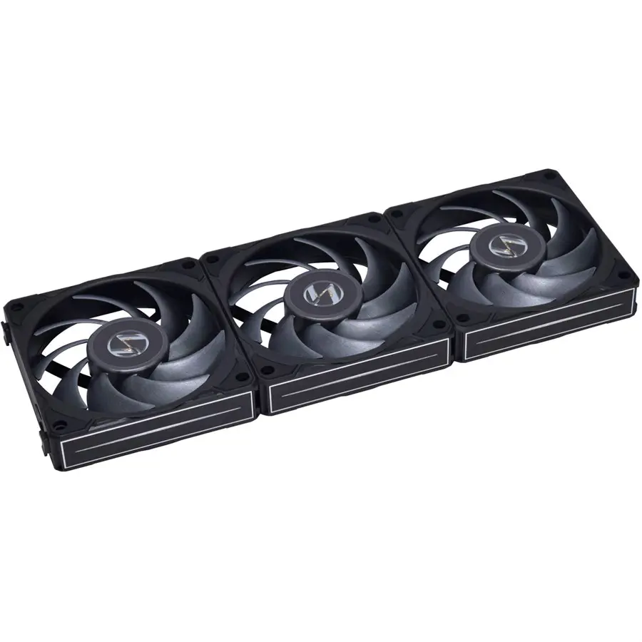 Lian Li UNI Fan P28 120mm Daisy-Chain PWM Case Fan with Controller | Black - UF-P28120-3B, 3-Pack, Noise-Optimized, Performance-Oriented Fan - Image 4