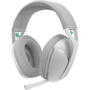 Logitech G G321 Lightspeed Wireless Gaming Headset | Lightspeed Wireless, Bluetooth, Flip-To-Mute Boom Mic, White 981-001570