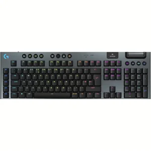 Logitech G915 X LIGHTSPEED Wireless Gaming Keyboard Low-Profile | GL Brown Switches, Dual-Shot PBT Keycaps, RGB Backlighting, Aluminum Finish 920-012676