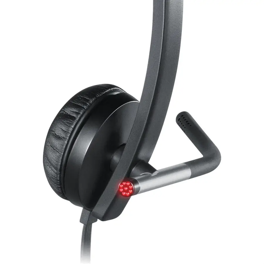 Logitech H650E USB Stereo Headset - Enterprise-Grade Audio Quality - Designed and Certified for Business - Image 4