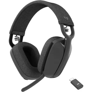 Logitech ZONE VIBE WIRELESS Headphones | Teams Version, 981-001157