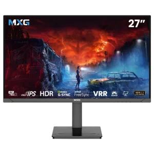MXG G27IU-16 Monitor | 27" 4K UHD 160Hz IPS, VRR, HDMI 2.1, HDR, 1ms MPRT, G-Sync And FreeSync