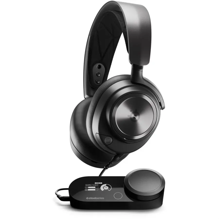 SteelSeries Arctis Nova Pro Multi-System Gaming Headset - For PC and PlayStation - 61527 - Black