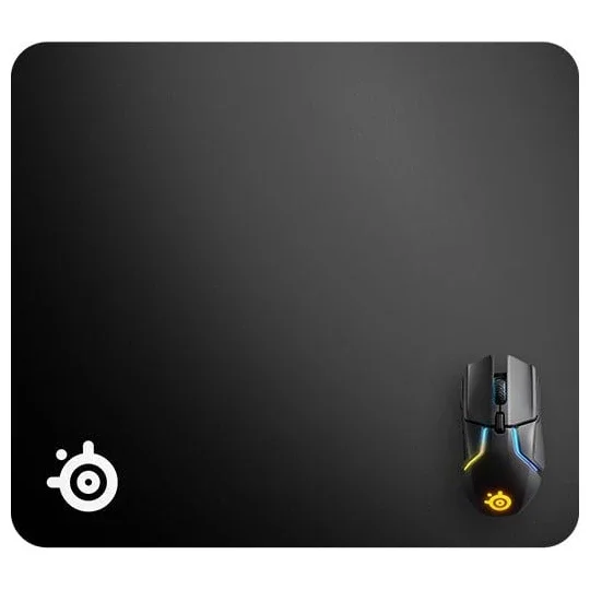 SteelSeries QcK Cloth Gaming Mouse Pad Large | 450mm x 400mm x 2mm, 63003