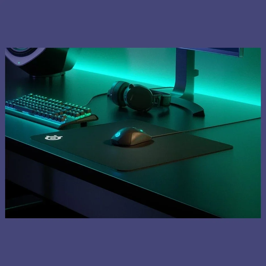 SteelSeries QcK Cloth Gaming Mouse Pad Large | 450mm x 400mm x 2mm, 63003 - Image 5