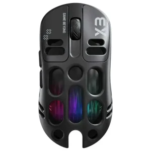 T-Wolf X3 RGB Wireless Gaming Mouse, Tri-Mode BT 2.4GHz Wired, 3311 Sensor, 12000 DPI