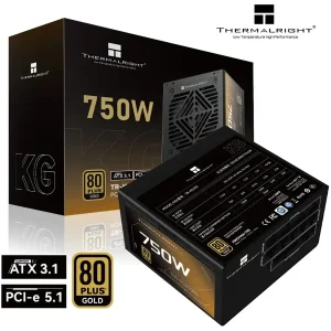 Thermalright KG-750 750W 80 Plus Gold Fully Modular Power Supply | Intel ATX 3.1 Certified, DC-DC Circuit Design