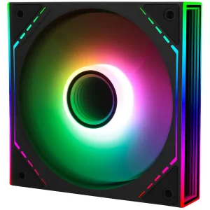 Thermalright TL-M12R-S 120mm ARGB PWM Reverse Airflow Case Fan | 1500RPM, Silent Operation, Inverted Design, Black